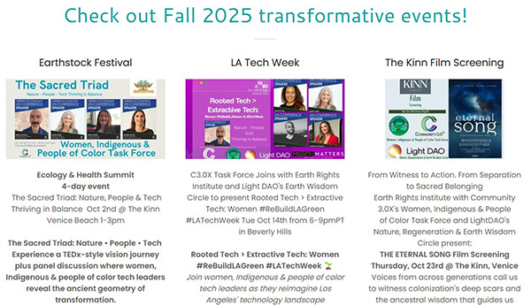 View Fall 2025 Transformative Events!