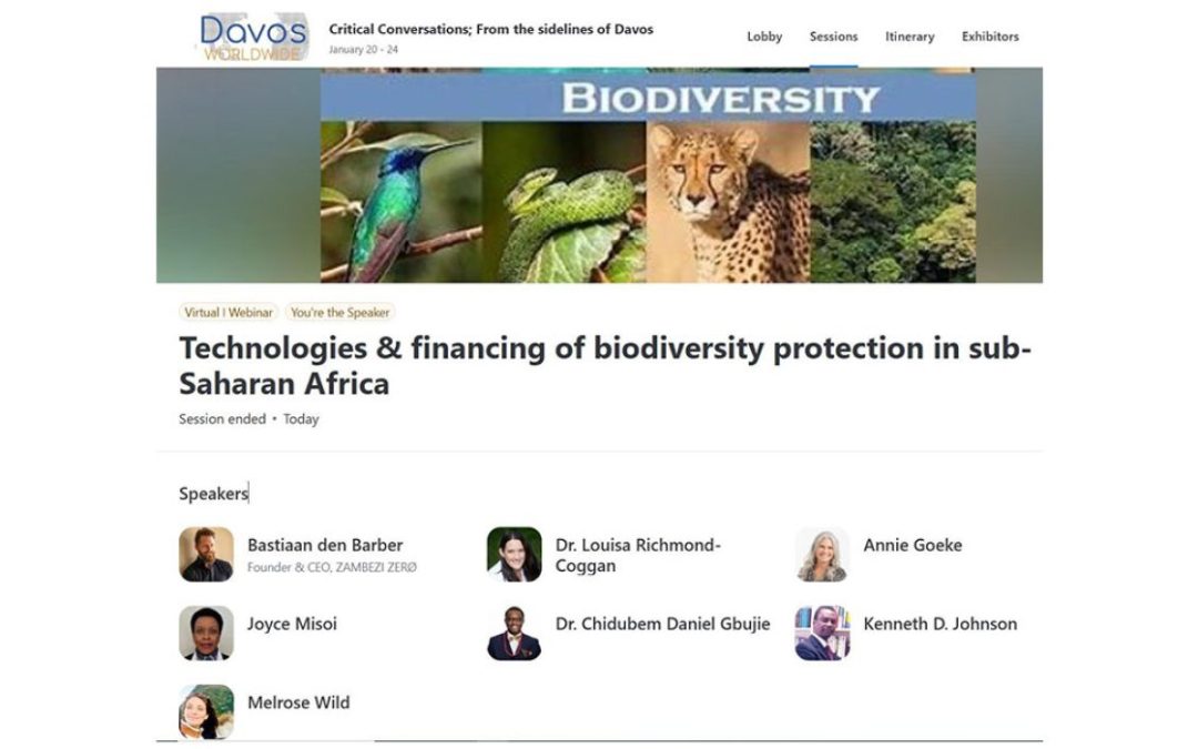 Technologies & Financing of Biodiversity Protection in Sub-Saharan Africa