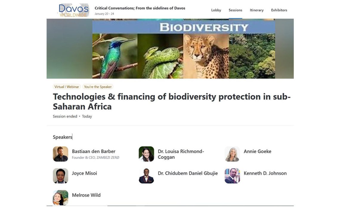 Technologies & Financing of Biodiversity Protection in Sub-Saharan Africa